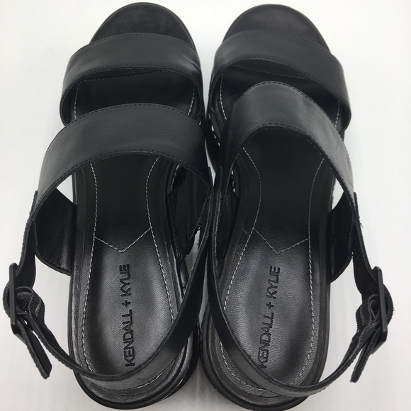 Kendall & Kylie Platform Sandals Size 9 - Picture 4 of 8
